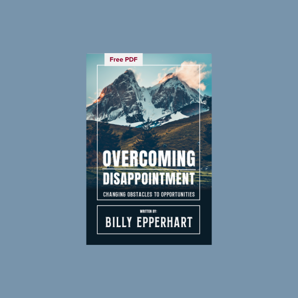 Run Your Race S2RR - Overcoming Disappointment - PDF Download