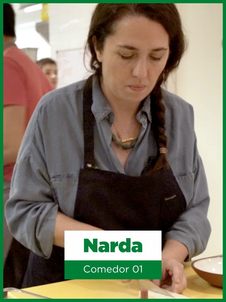 Narda Lepes, Comedor: Ep. 1